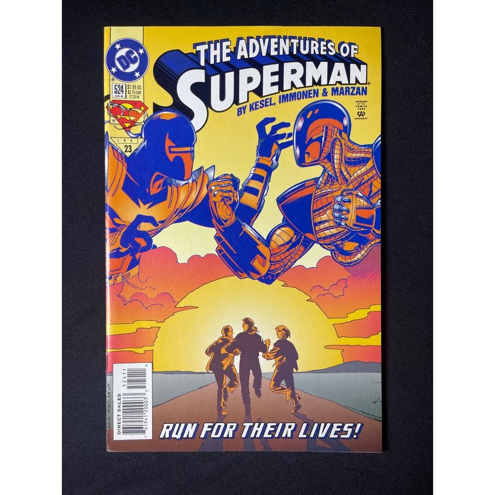 The Adventures of Superman Comic Book 524 1995
